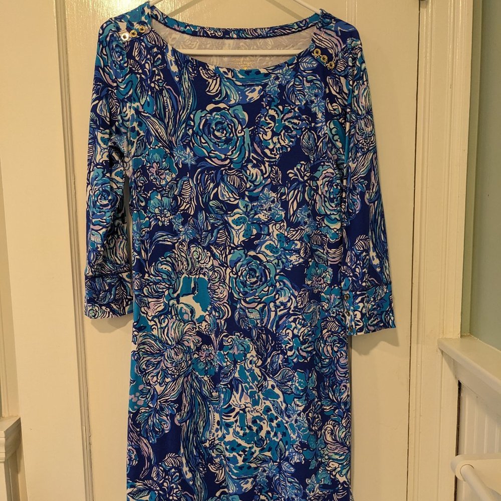 EUC Lilly Pulitzer Sophie Dress Cat Call M